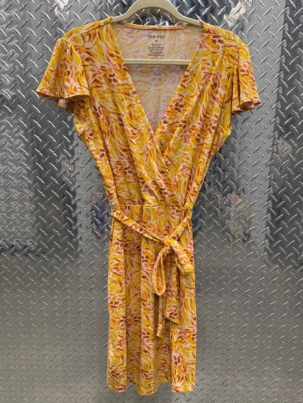 Nine West Dolman Sleeve Wrap Dress